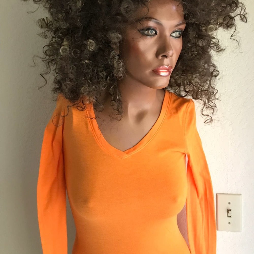 SO Orange Long-Sleeved TEE SHIRT Extra-Small